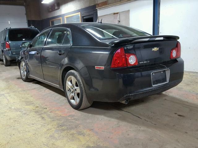 1G1ZC5EB2AF267296 - 2010 CHEVROLET MALIBU 1LT 黑色 照片 3