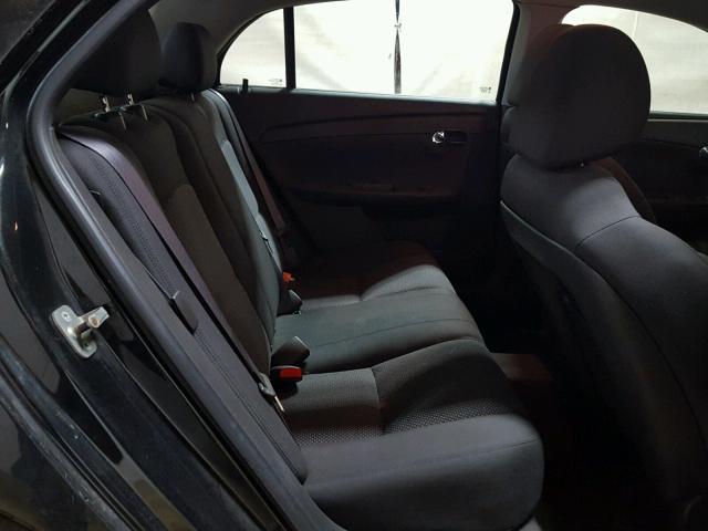 1G1ZC5EB2AF267296 - 2010 CHEVROLET MALIBU 1LT 黑色 照片 6