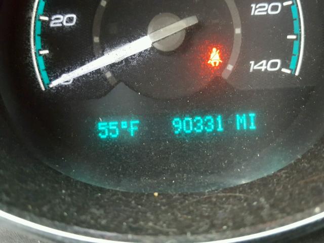 1G1ZC5EB2AF267296 - 2010 CHEVROLET MALIBU 1LT 黑色 照片 8