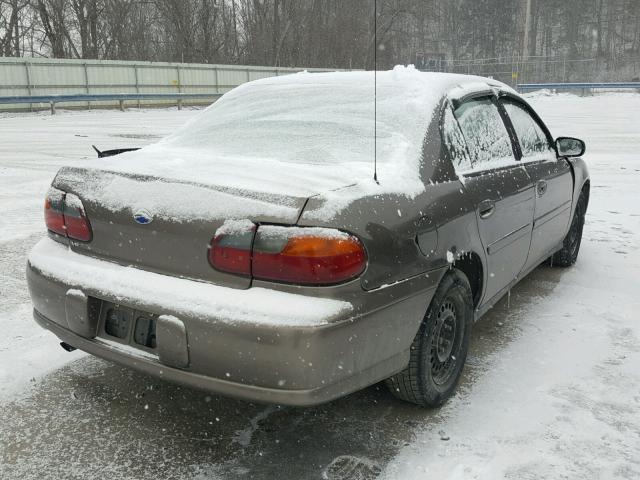 1G1ND52J62M714913 - 2002 CHEVROLET MALIBU GRAY photo 4