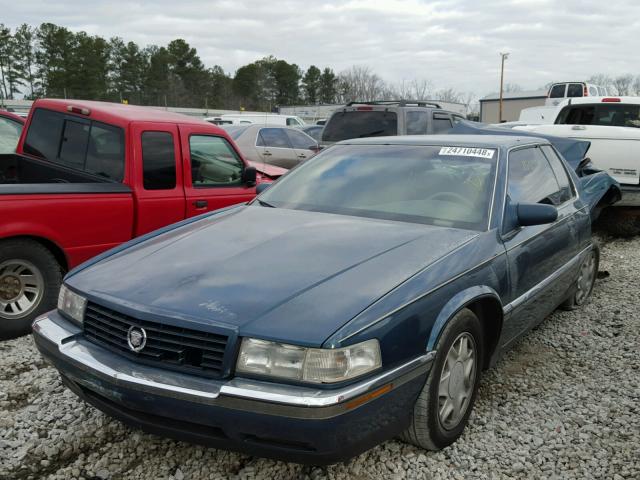 1G6ET1298RU607125 - 1994 CADILLAC ELDORADO T GREEN photo 2