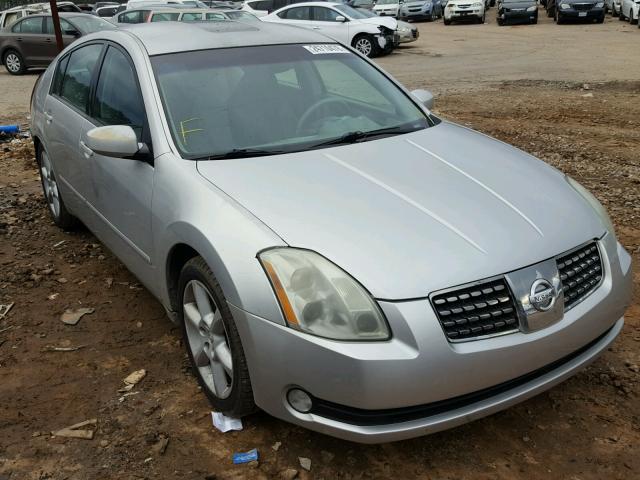 1N4BA41E54C926296 - 2004 NISSAN MAXIMA SE GRAY photo 1