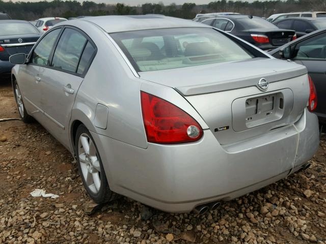 1N4BA41E54C926296 - 2004 NISSAN MAXIMA SE GRAY photo 3