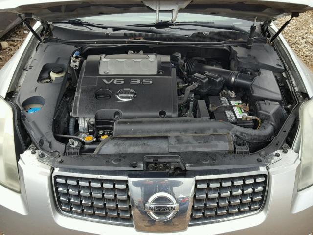 1N4BA41E54C926296 - 2004 NISSAN MAXIMA SE GRAY photo 7