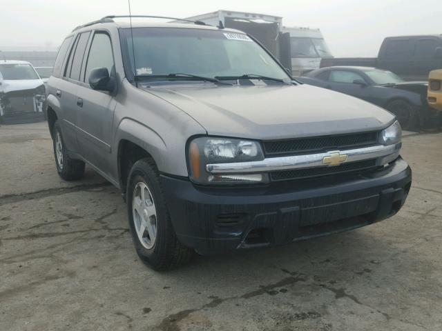 1GNDT13S462103115 - 2006 CHEVROLET TRAILBLAZE SILVER photo 1