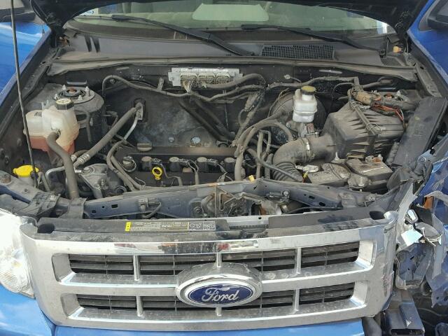 1FMCU0C78CKC37012 - 2012 FORD ESCAPE XLS BLUE photo 7