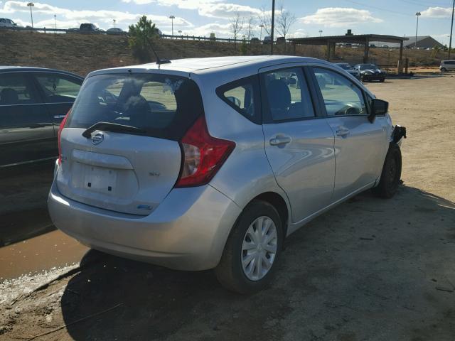 3N1CE2CP6GL353992 - 2016 NISSAN VERSA NOTE SILVER photo 4