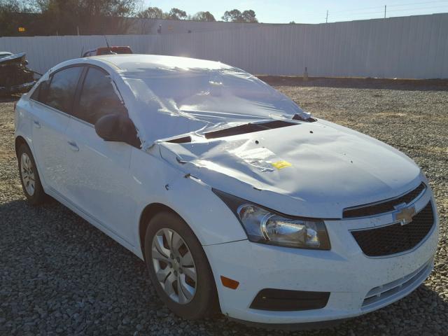 1G1PC5SH4C7220848 - 2012 CHEVROLET CRUZE LS WHITE photo 1