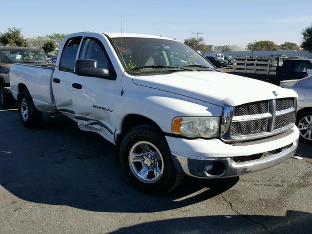 1B7HA18Z62J118429 - 2002 DODGE RAM 1500 WHITE photo 1