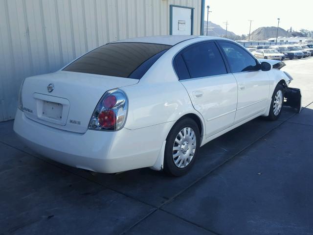 1N4AL11D35C122723 - 2005 NISSAN ALTIMA S WHITE photo 4