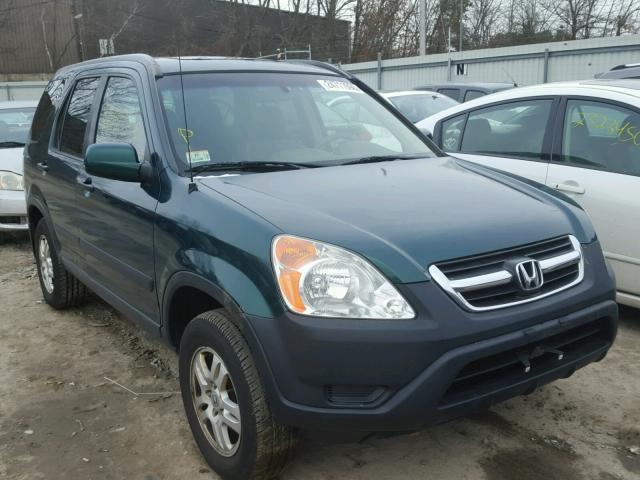 JHLRD78892C079557 - 2002 HONDA CR-V EX GREEN photo 1