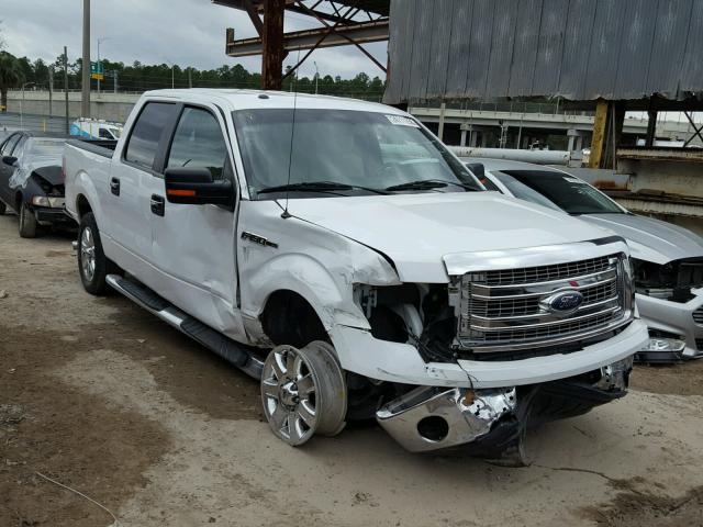 1FTFW1CF2DKG39098 - 2013 FORD F150 SUPER WHITE photo 1