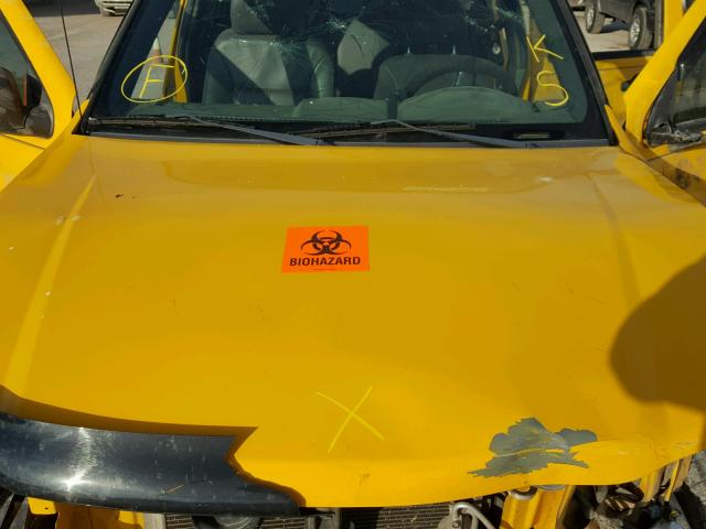 1GCDT136458228235 - 2005 CHEVROLET COLORADO YELLOW photo 7