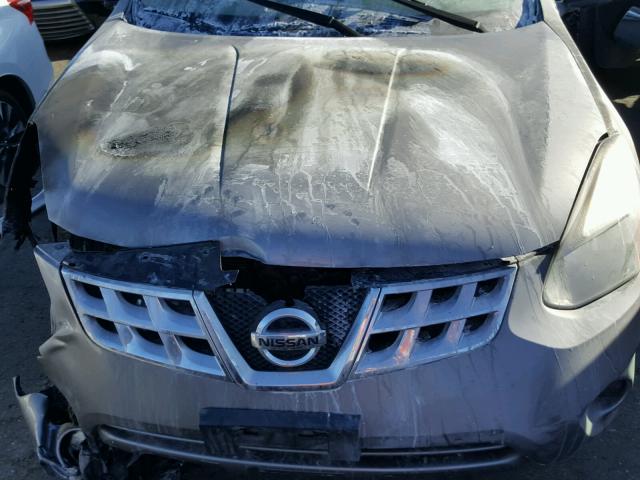 JN8AS5MT8CW257882 - 2012 NISSAN ROGUE S BROWN photo 7