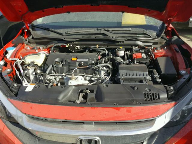 2HGFC2F53GH575653 - 2016 HONDA CIVIC LX RED photo 7