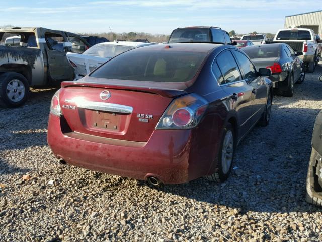 1N4BL2AP2CN544519 - 2012 NISSAN ALTIMA SR RED photo 4