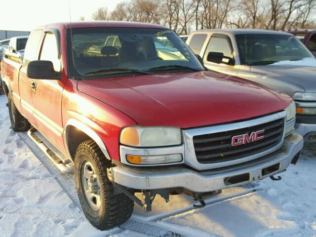 2GTEK19T831382970 - 2003 GMC NEW SIERRA RED photo 1