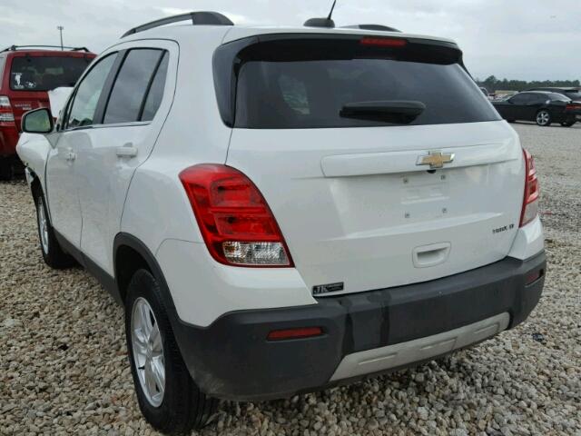 KL7CJLSB4GB669796 - 2016 CHEVROLET TRAX 1LT WHITE photo 3