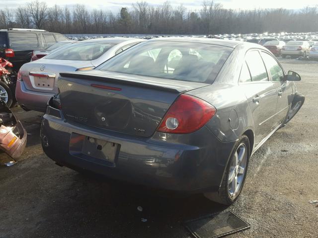 1G2ZG58N674276612 - 2007 PONTIAC G6 BASE GRAY photo 4