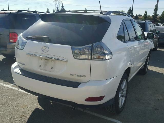 JTJGA31U850058523 - 2005 LEXUS RX 330 WHITE photo 4