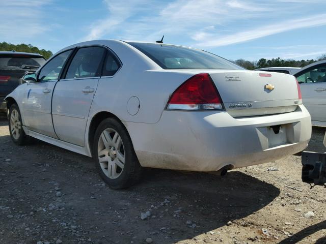 2G1WB5E35E1111586 - 2014 CHEVROLET IMPALA LIM WHITE photo 3