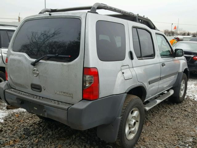 5N1ED28Y62C597328 - 2002 NISSAN XTERRA XE GRAY photo 4