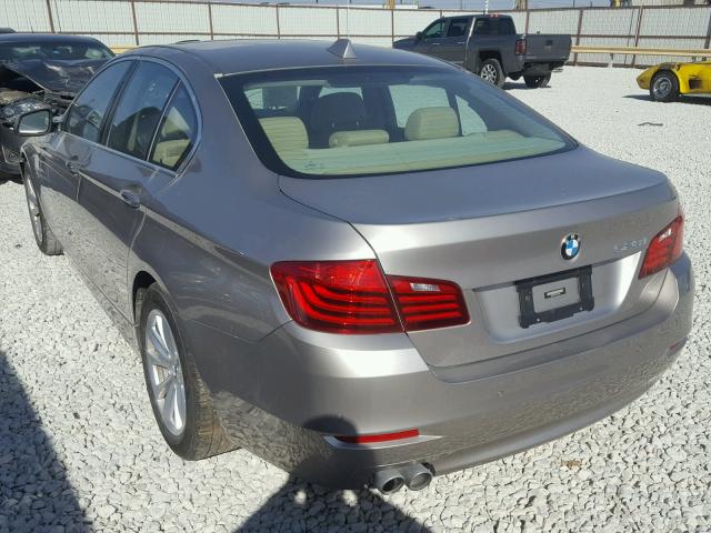 WBA5A5C52FD515524 - 2015 BMW 528 I TAN photo 3