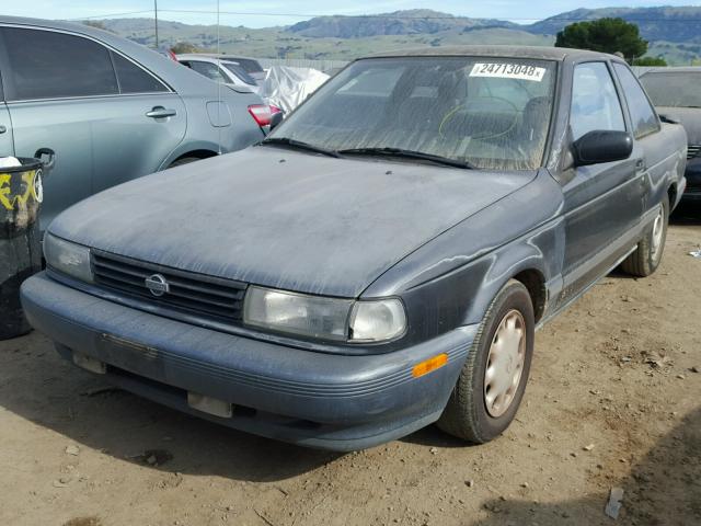 1N4EB32A8NC737675 - 1992 NISSAN SENTRA BLACK photo 2