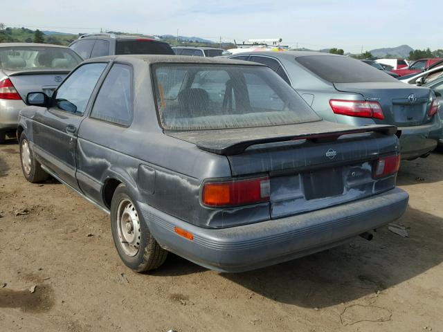 1N4EB32A8NC737675 - 1992 NISSAN SENTRA BLACK photo 3