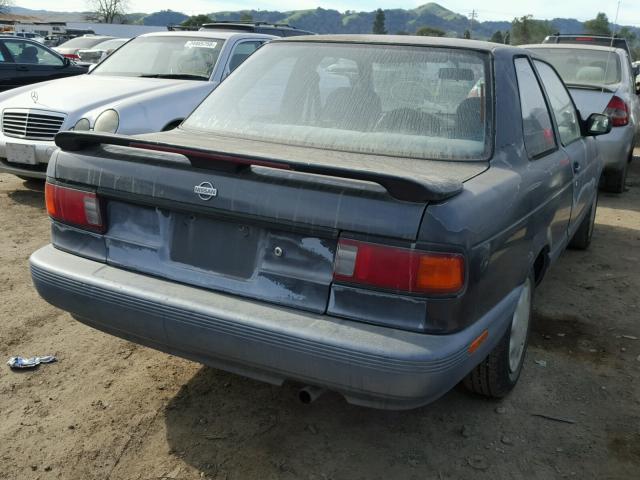 1N4EB32A8NC737675 - 1992 NISSAN SENTRA BLACK photo 4