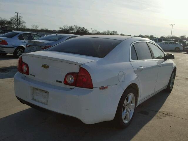 1G1ZA5EUXBF162627 - 2011 CHEVROLET MALIBU LS WHITE photo 4