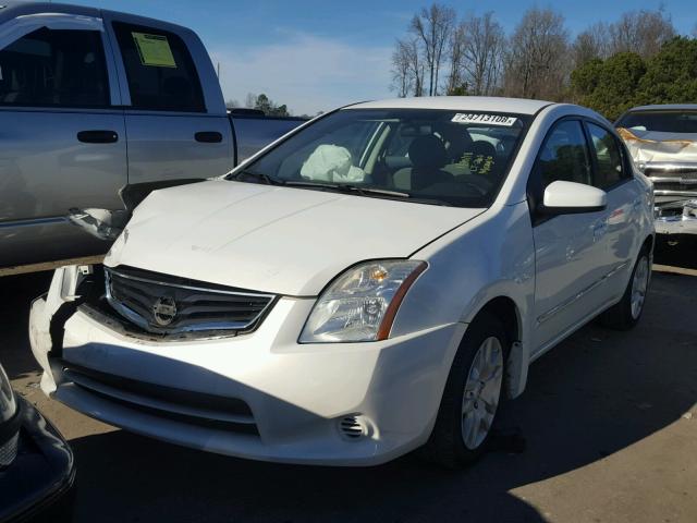 3N1AB6APXCL699094 - 2012 NISSAN SENTRA 2.0 WHITE photo 2