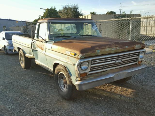 F25HRC00656 - 1968 FORD 250 RANGER GREEN photo 1