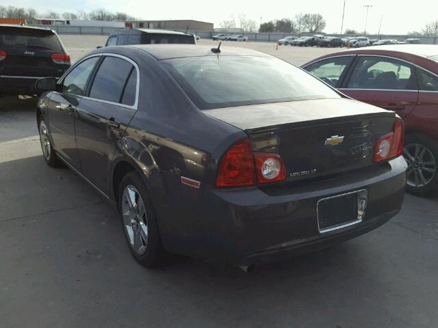 1G1ZC5EB2AF292022 - 2010 CHEVROLET MALIBU 1LT CHARCOAL photo 3