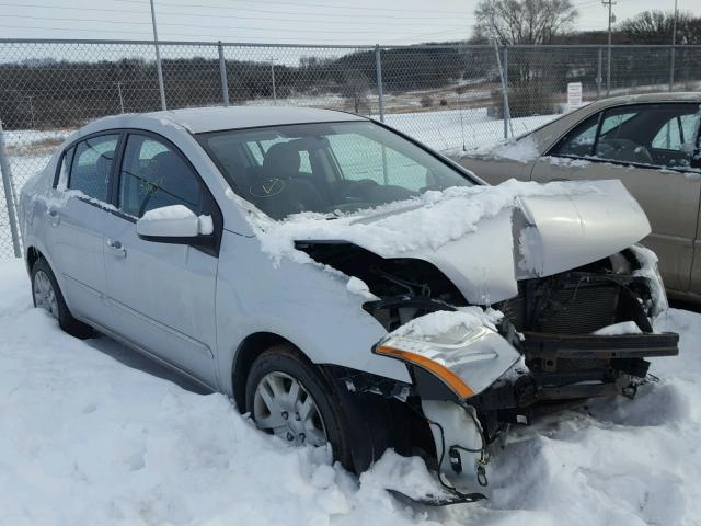 3N1AB6AP3CL737118 - 2012 NISSAN SENTRA 2.0 SILVER photo 1