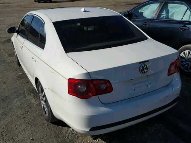 3VWSF71K15M636380 - 2005 VOLKSWAGEN NEW JETTA WHITE photo 3