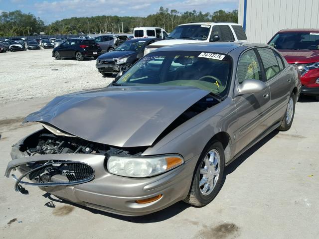 1G4HR54K74U211434 - 2004 BUICK LESABRE LI TAN photo 2