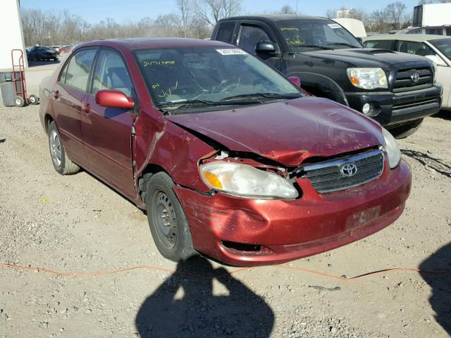 1NXBR32E85Z470250 - 2005 TOYOTA COROLLA CE RED photo 1