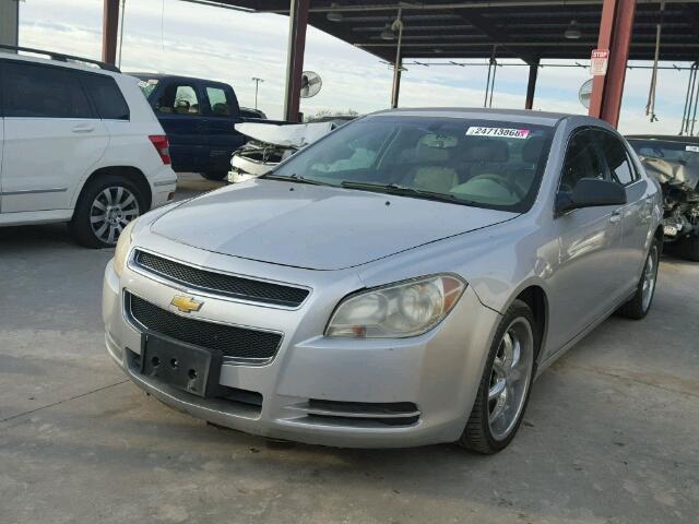 1G1ZG57B09F138521 - 2009 CHEVROLET MALIBU LS SILVER photo 2