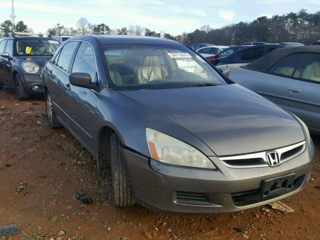 1HGCM56866A057254 - 2006 HONDA ACCORD EX TAN photo 1