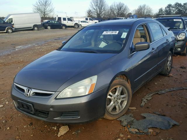 1HGCM56866A057254 - 2006 HONDA ACCORD EX TAN photo 2