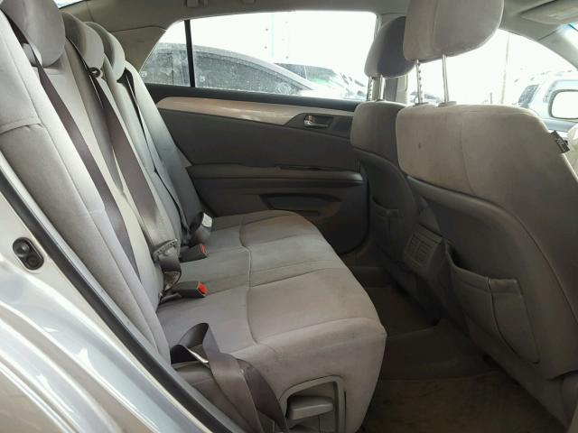 4T1BK36B36U120482 - 2006 TOYOTA AVALON XL SILVER photo 6