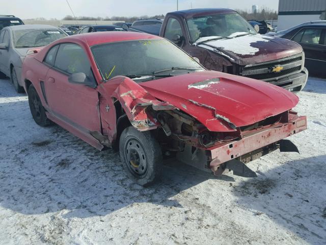 1FAFP40462F104448 - 2002 FORD MUSTANG RED photo 1