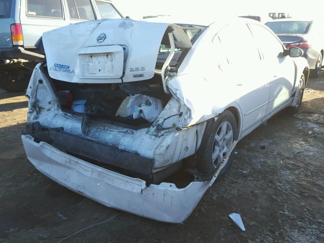 1N4AL11D36N436524 - 2006 NISSAN ALTIMA S WHITE photo 4