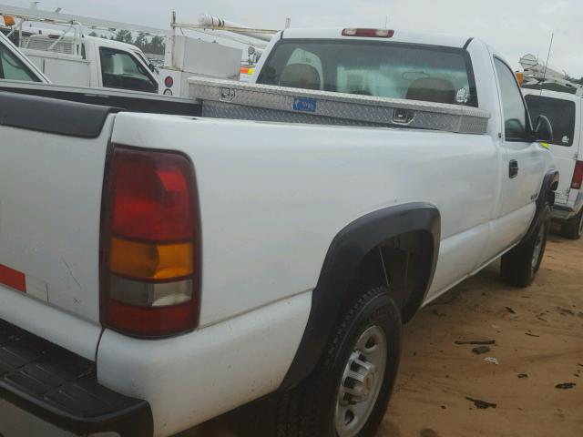 1GCGK24U4YE125132 - 2000 CHEVROLET SILVERADO WHITE photo 4