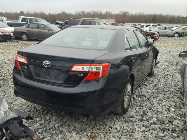 4T4BF1FK6ER391467 - 2014 TOYOTA CAMRY L GRAY photo 4