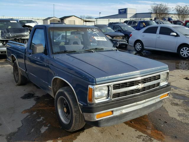 1GCCS14Z5N8131844 - 1992 CHEVROLET S TRUCK S1 BLUE photo 1