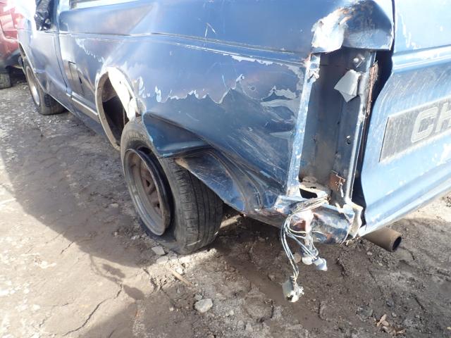 1GCCS14Z5N8131844 - 1992 CHEVROLET S TRUCK S1 BLUE photo 10