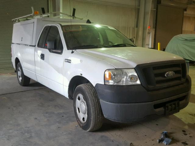 1FTRF12248KC95405 - 2008 FORD F150 WHITE photo 1