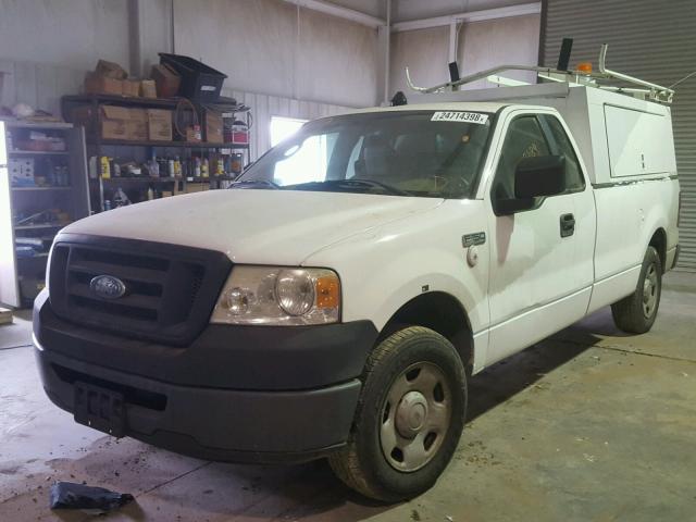 1FTRF12248KC95405 - 2008 FORD F150 WHITE photo 2